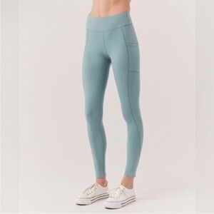 Pact Women's Blue Leggings